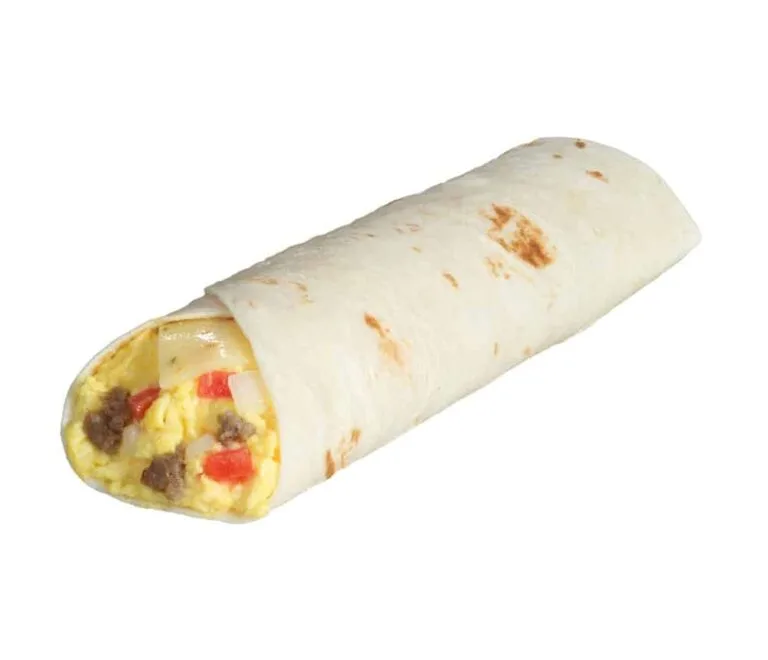 Braum's Breakfast Menu 3 Breakfast Burrito-